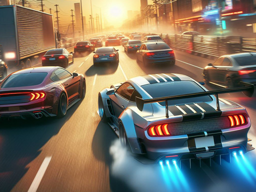 Crazy City Race gameplay
