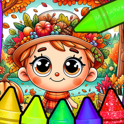 Autumn Coloring Seasons Pages gameplay